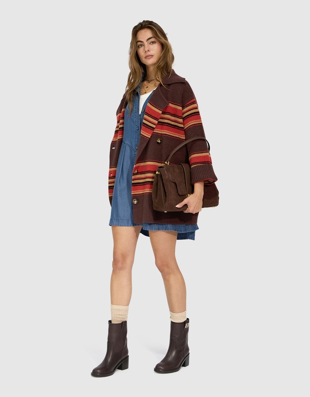 Belle & Bloom - So Many Likes Oversized Knitted Cardi Coat