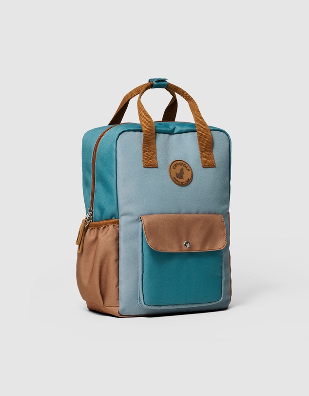 Crywolf - MINI BACKPACK Moss Colourblock