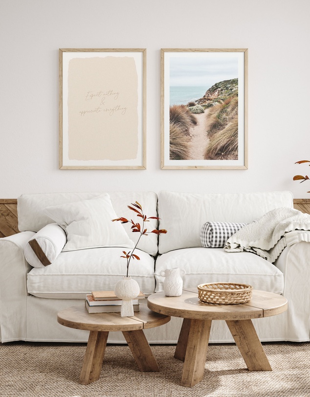 Olive et Oriel - Mornington View Victoria Art Print