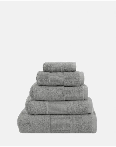Linen House - Verana Charcoal Towel Collection