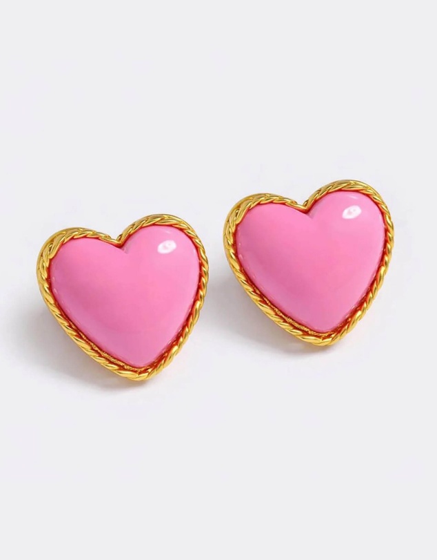 Emma Pills - Hot Hearts Earrings