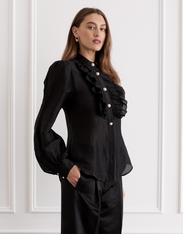 Aqua Blu Australia - Foncé Anastasia Blouse