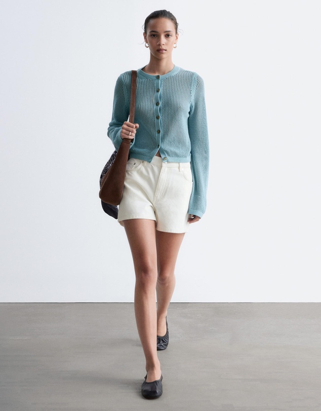 & Other Stories - Open-Knit Cotton Cardigan