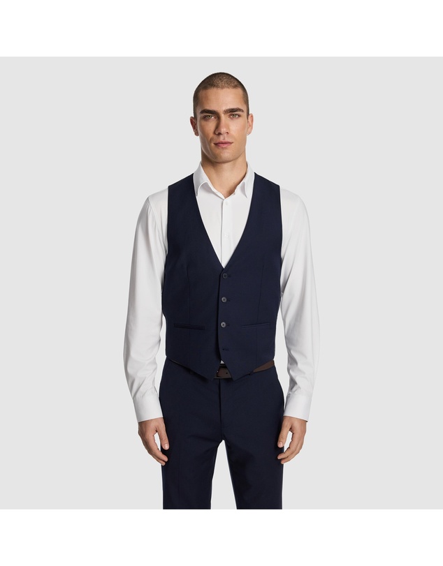 yd. - Atlas Wool Blend Waistcoat