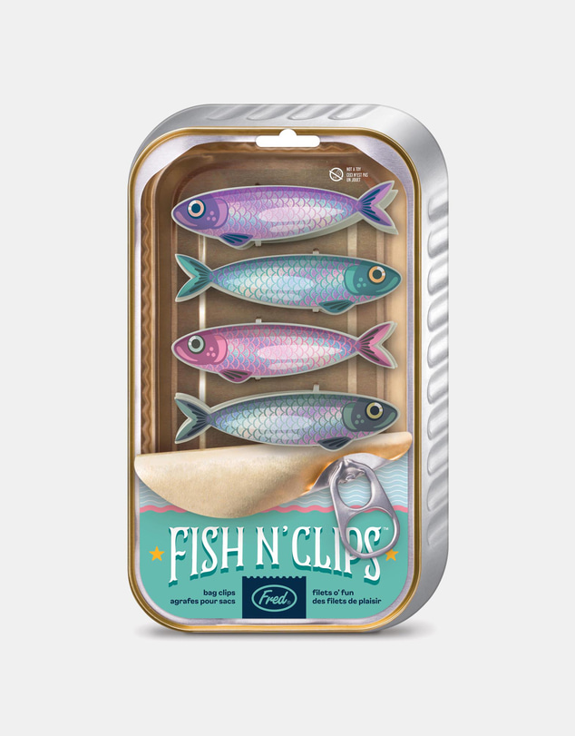 Ridleys - Fish n Clips - Bag Clips-Set of 4