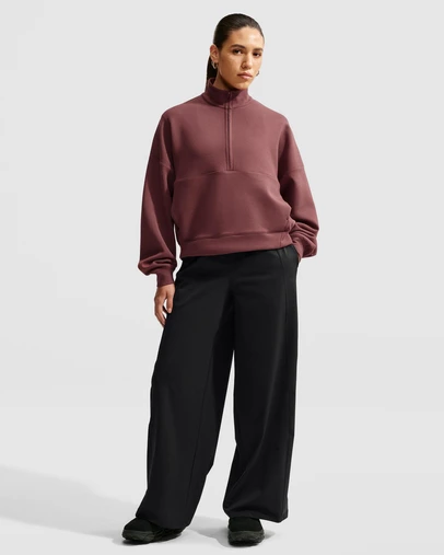 Nike - Nike 24.7 PerfectStretch Dri-FIT Mid-Rise Wide-Leg Pants