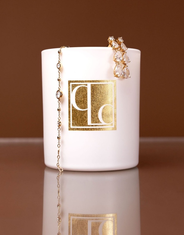 Caitlin Louise Collection - Green Fig and Teakwood Candle