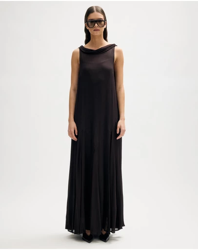 Minima Esenciales - Mika Scarf Maxi Dress