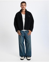 Thrills - Web Of Deceit Cropped Sherpa Jacket