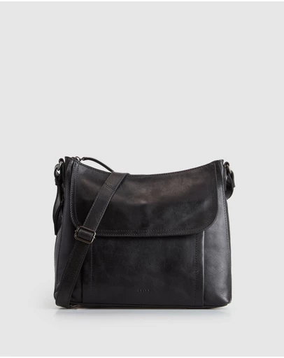 Evity - Maya Leather Large Crossbody Bag