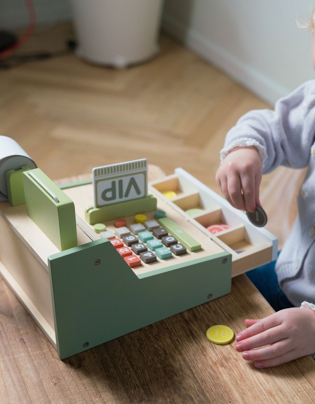 Dantoy - Dantoy - Playful Wood - Cash Register Set