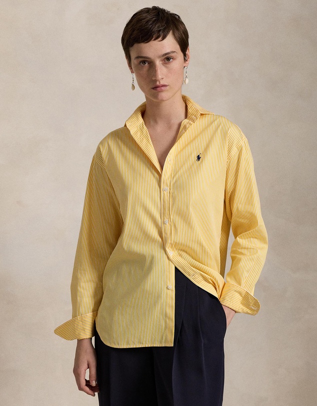 Polo Ralph Lauren - Relaxed Fit Striped Cotton Shirt - ICONIC EXCLUSIVE