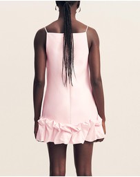 Shona Joy - Otis Bubble Hem Mini Dress