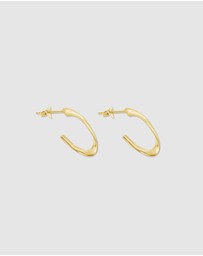 Ichu - Mini Hooked Hoops Gold