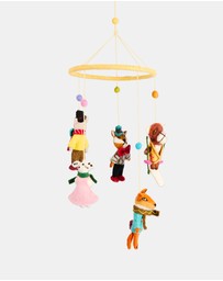 Kip&Co - Snow Fun Felted Wool Mobile - Babies