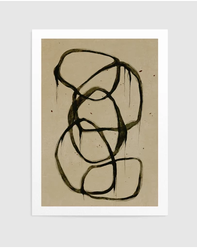 Olive et Oriel - Wet Moss by Treechild Art Print