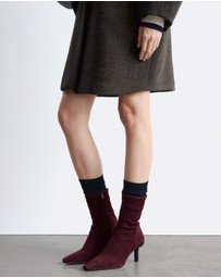 & Other Stories - Stretch-Leather Ankle Boots