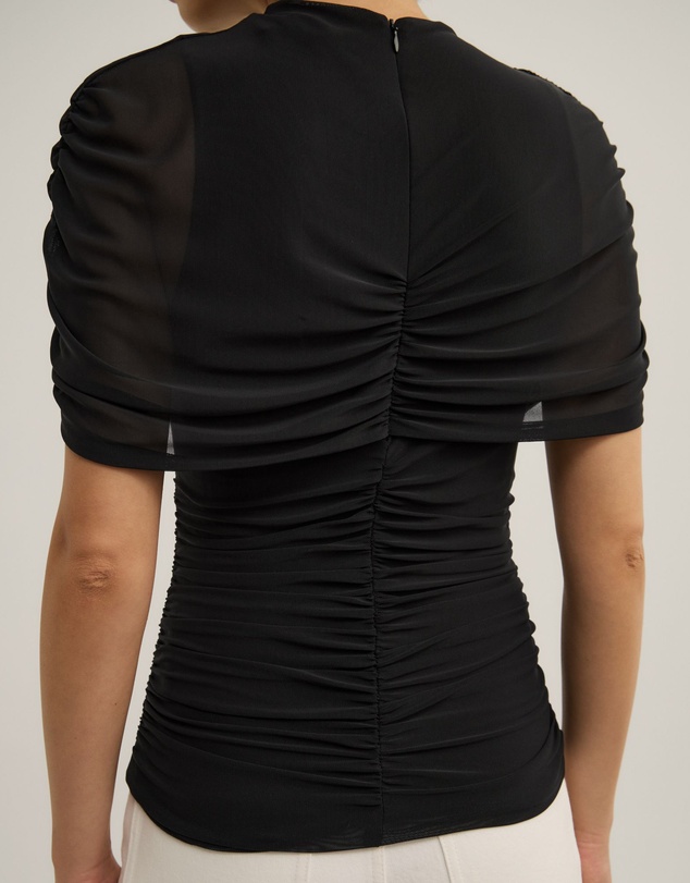 Witchery - Mesh Cape Top