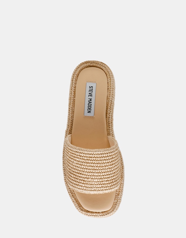 Steve Madden - Beachy Natural Sandals