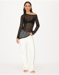 Dazie - Camilla Lace Top