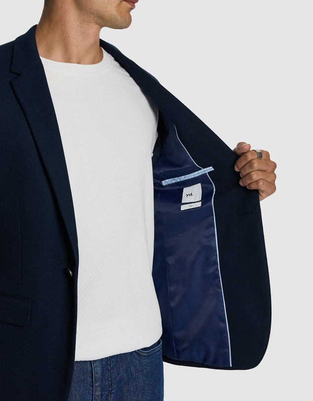 yd. - Power Knit Blazer