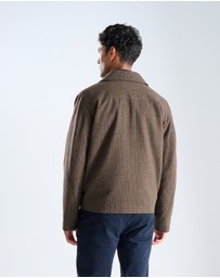 3 Wise Men - 3 Wise Men Rockwell Jacket Brown