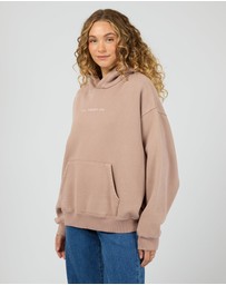 All About Eve - Aae Washed Box Hoodie Fawn