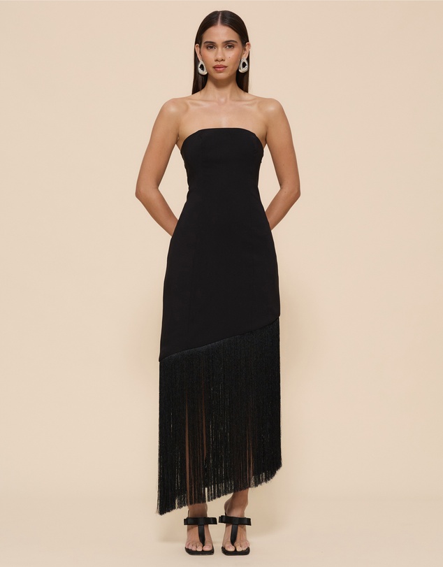 CHANCERY - Violet Asymmetric Fridge Midi Dress