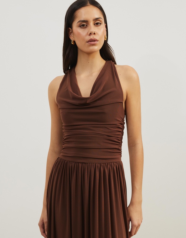 Atmos&Here - Hera Mesh Maxi Dress