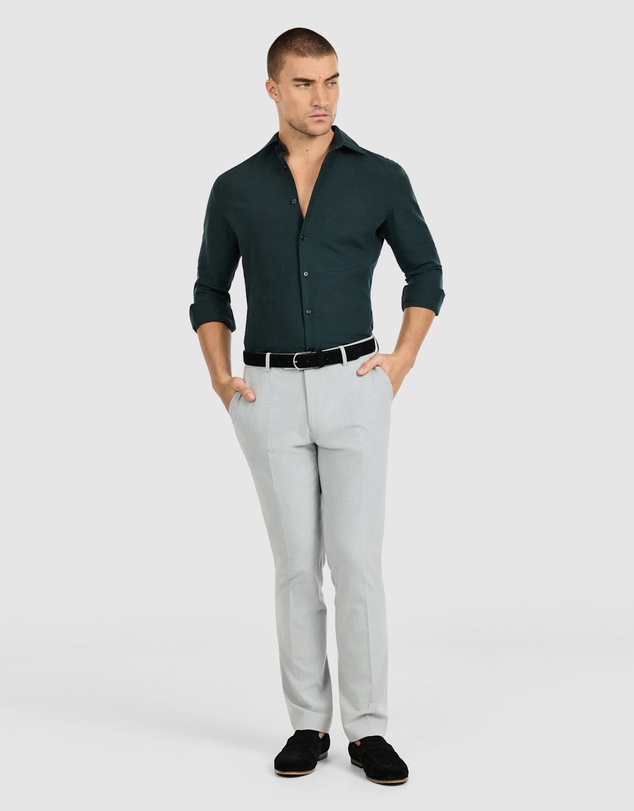 Tarocash - Tide Slim Linen Lyocell Shirt
