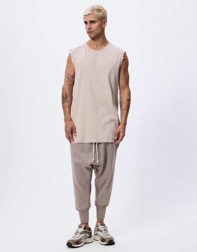 Surrounded By Ghosts - The Galena Rib Knit Tail Muscle T-Shirt