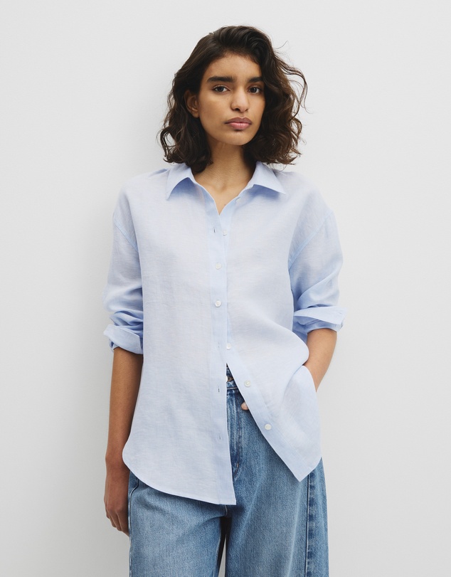 Country Road - Oversized Linen Shirt