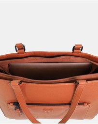 GAP - GAP Ladies Vegan Leather Modern Crossbody Tote Bag