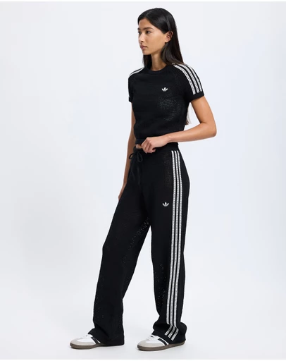adidas Originals - Knitted Crochet Firebird Trackpants
