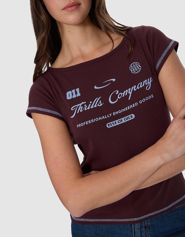 Thrills - Game Day Boat Neck Tee