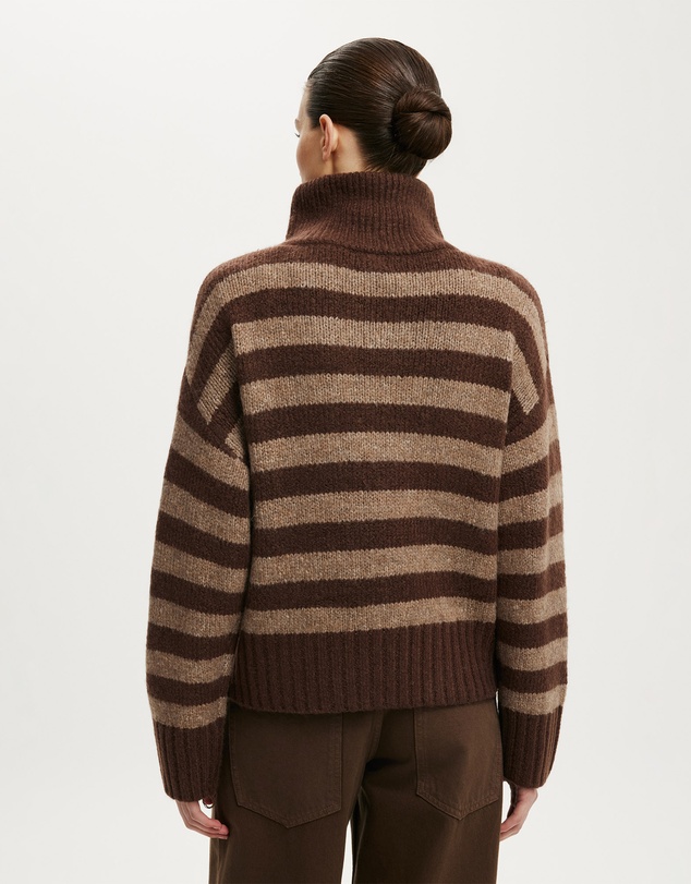 Cotton On - Luxe Funnel Zip Pullover