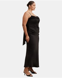 Forever New Curve - Claudia Curve Strappy Corset Maxi Dress