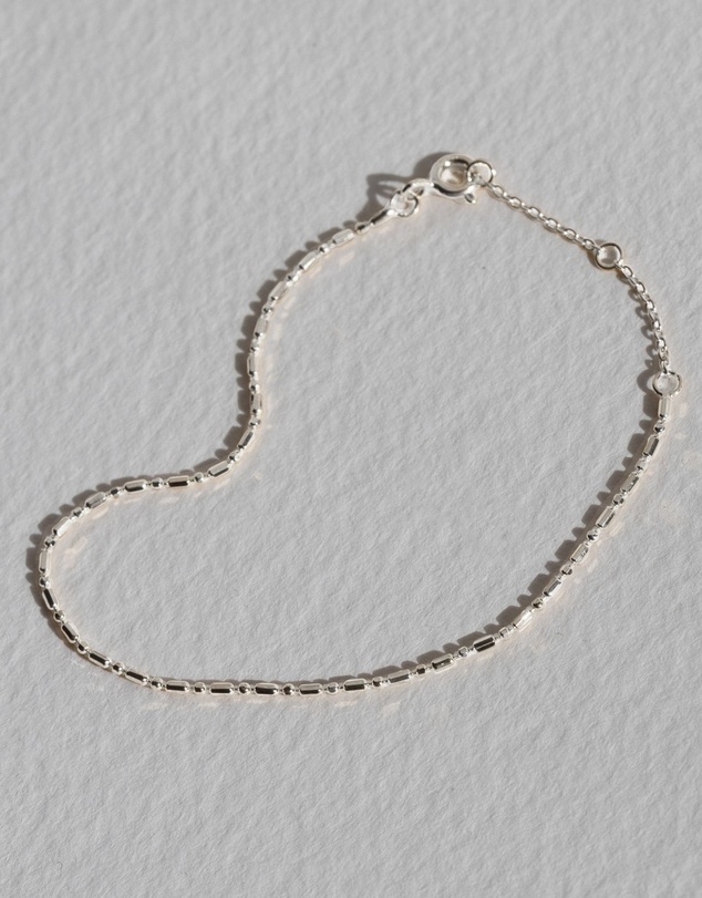 SAINT VALENTINE - Dash Dot Chain Bracelet - Silver