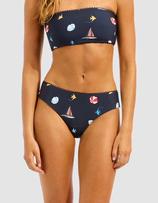 Seafolly - Beachclub Retro Bikini Bottom
