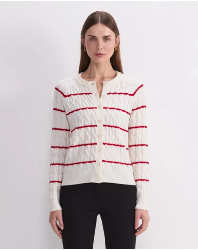 Sportscraft - Merino Cable Cardigan