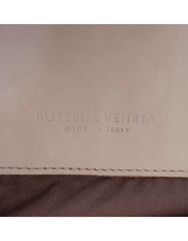 Pre-Loved by Azura Reborn - Pre-Loved Leather Intrecciato Side Zip Tote