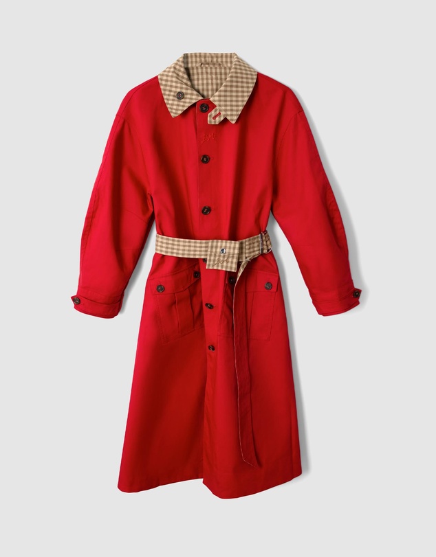 Damson Madder - Anja Reversible Honey Trench