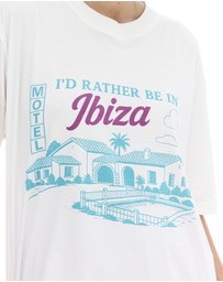 THE TALES - I'd Rather Be In Ibiza Street Tee