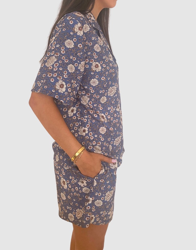 SILK MAGNOLIA - Floral Bamboo Pyjamas