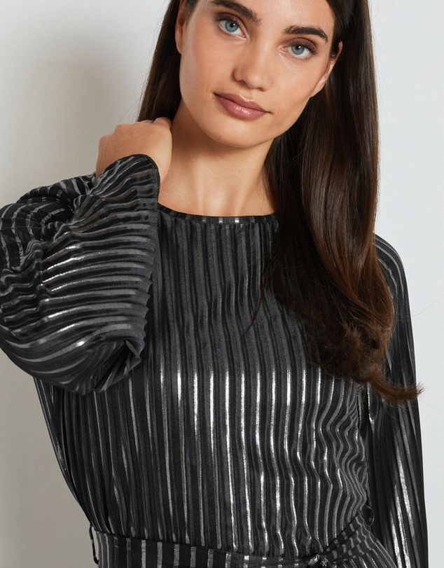 NEXT - Long Sleeve Belted Midi Dress