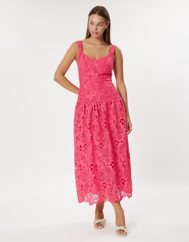 Romance by Honey and Beau - Eve Flare Midi Dress