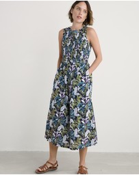 Seasalt - Seasalt Cornwall Navy Sleeveless Meadowsweet Dress