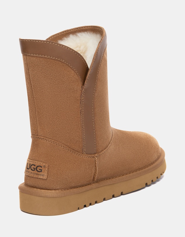 EVERAU - Australian Shepherd Ugg Short Wintra Cow Suede Upper UGG Boots
