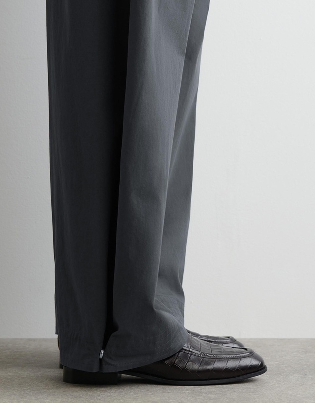 COS - Pima Cotton Barrel-Leg Trousers