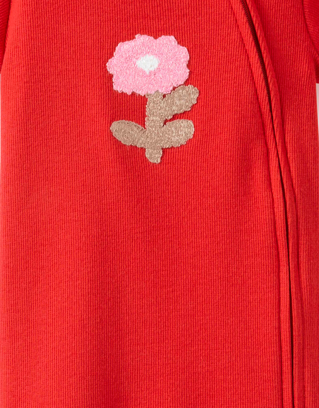 Cotton On Kids - Growie Short Sleeve Zip Romper